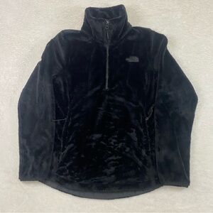 North Face Women's Small Osito FA21 NF0A3XBD Black Fleece Jacket Black Logo